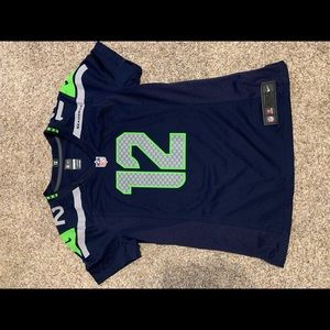 Seattle Seahawk womens jersey fan #12 size medium
